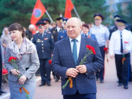 Сергей Кравчук возложил цветы в память о погибших в годы Великой Отечественной войны