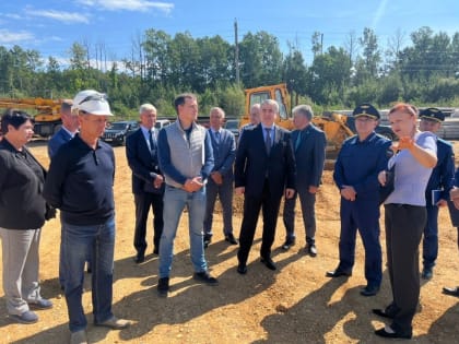 Поверка хода строительства объектов инфраструктуры ТОР «Хабаровск»