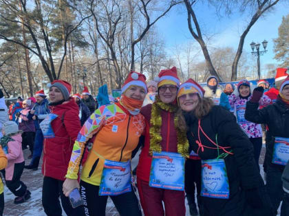 «Забег обещаний» прошел в Хабаровске в первый день года