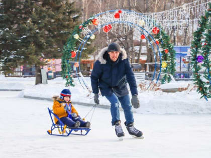 «Рождественские встречи» и веселые старты проходят в Хабаровске