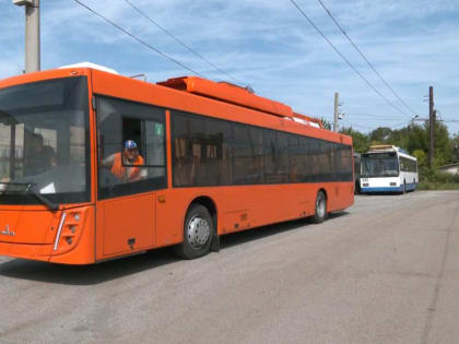 Новые троллейбусы прибыли в Хабаровск