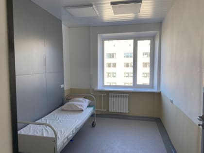 Завершен ремонт двух этажей поликлиники в краевой больнице им. Сергеева