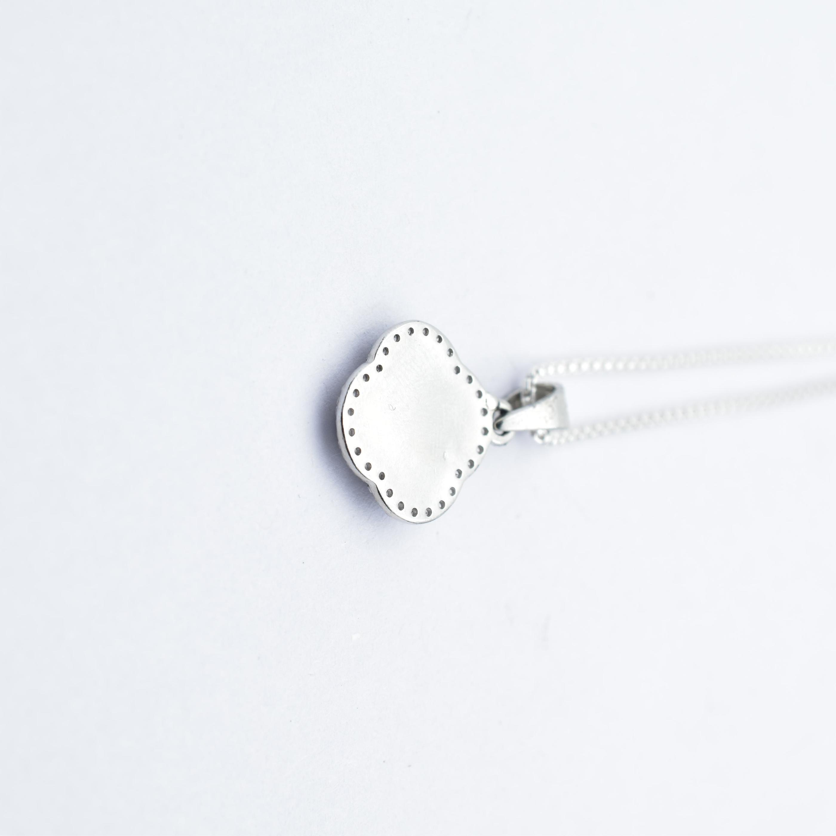 Silver Evil Eye Pendant