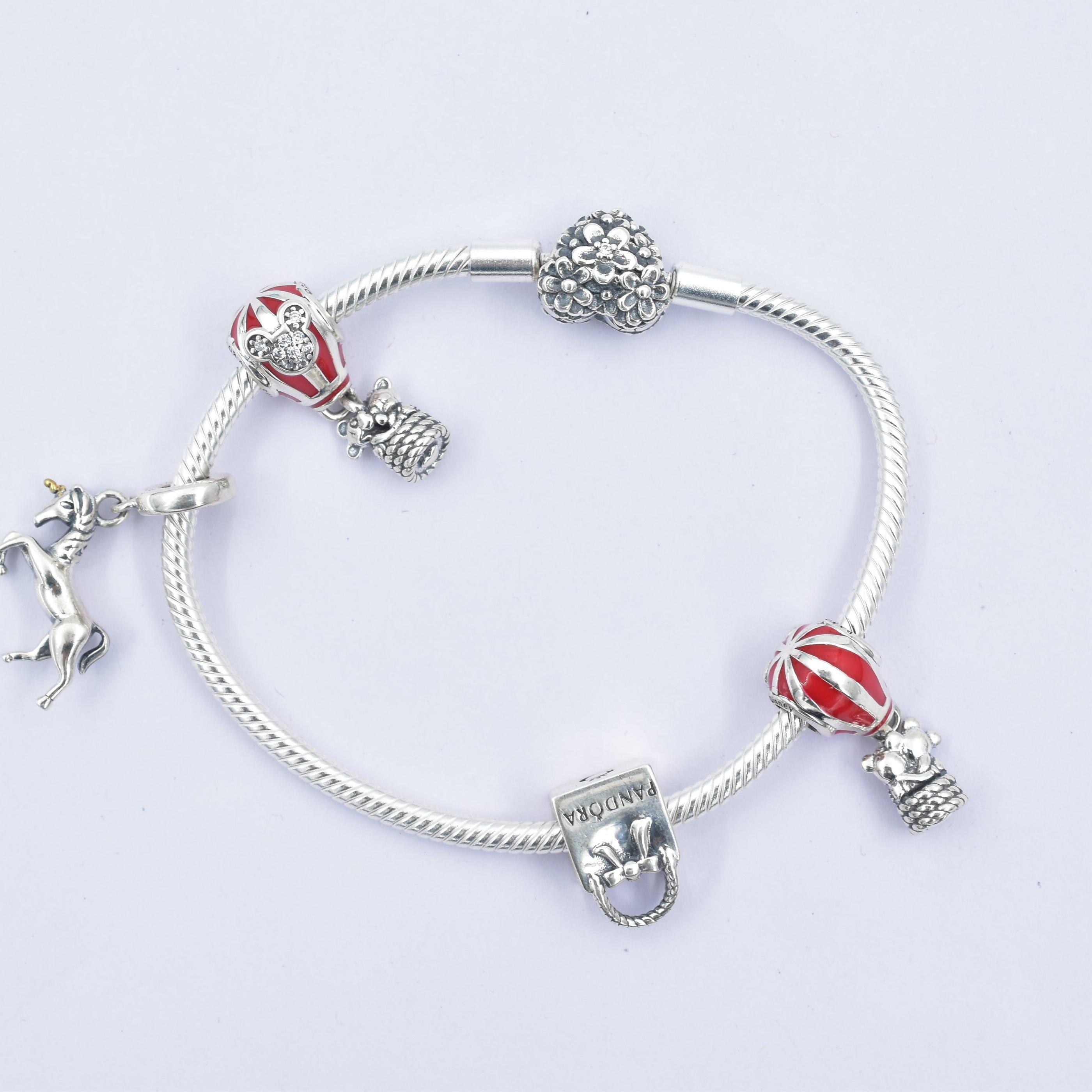 Sterling Silver Pandora Bracelete