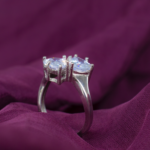 Silver Ladies Ring