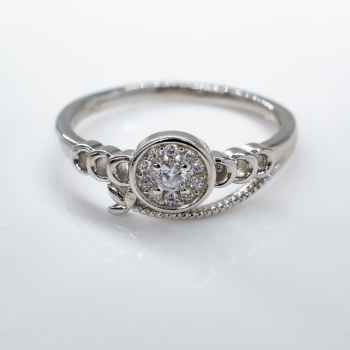 Silver Ladies Ring