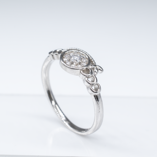 Silver Ladies Ring
