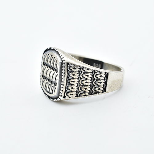 Silver Men's Ring