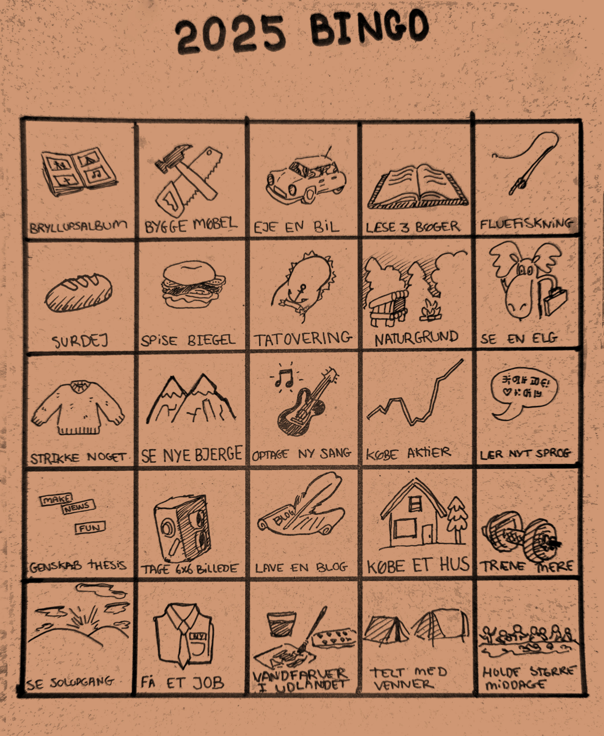 Bingo square checked off. cover