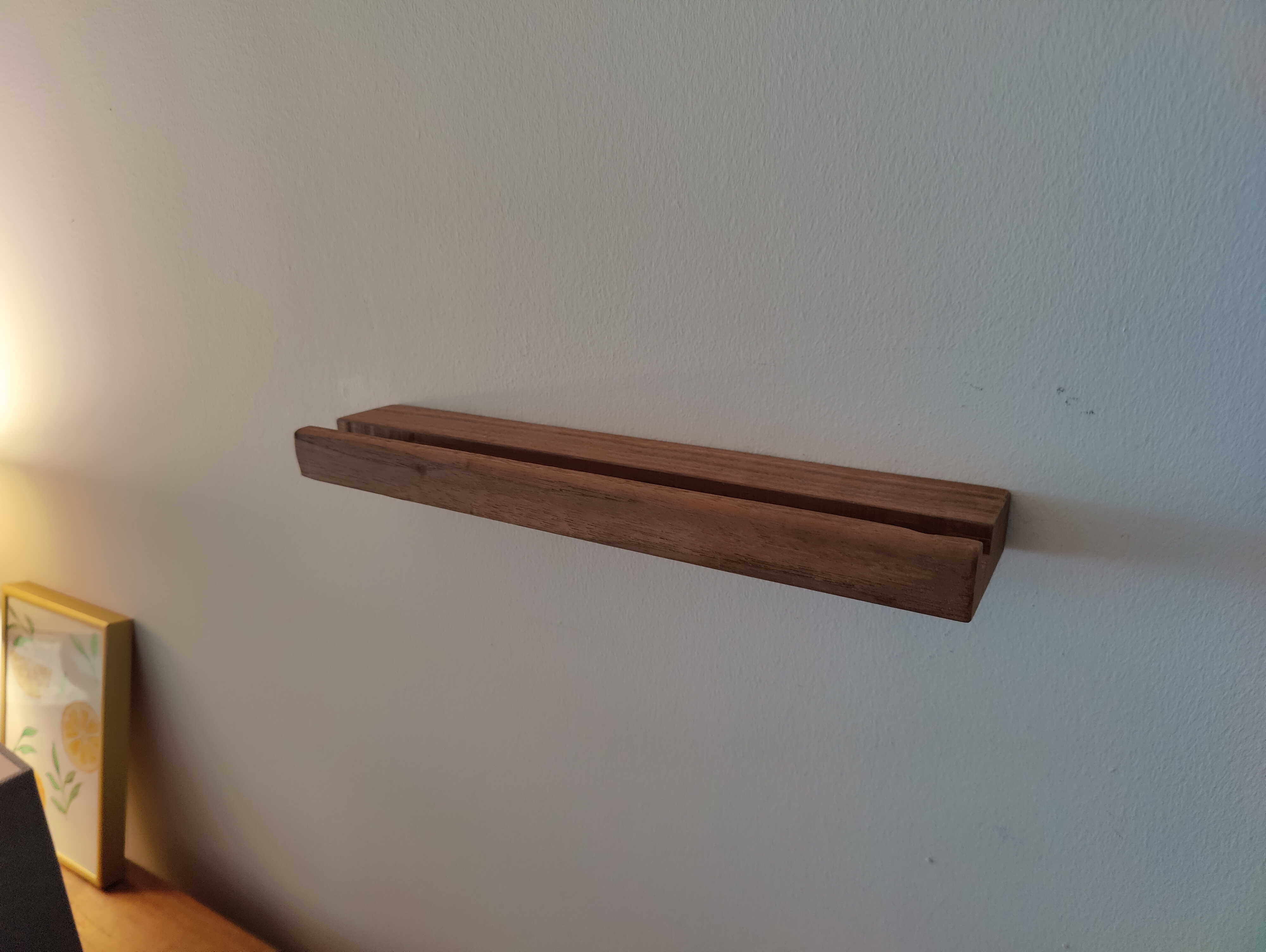 Finally up on the wall