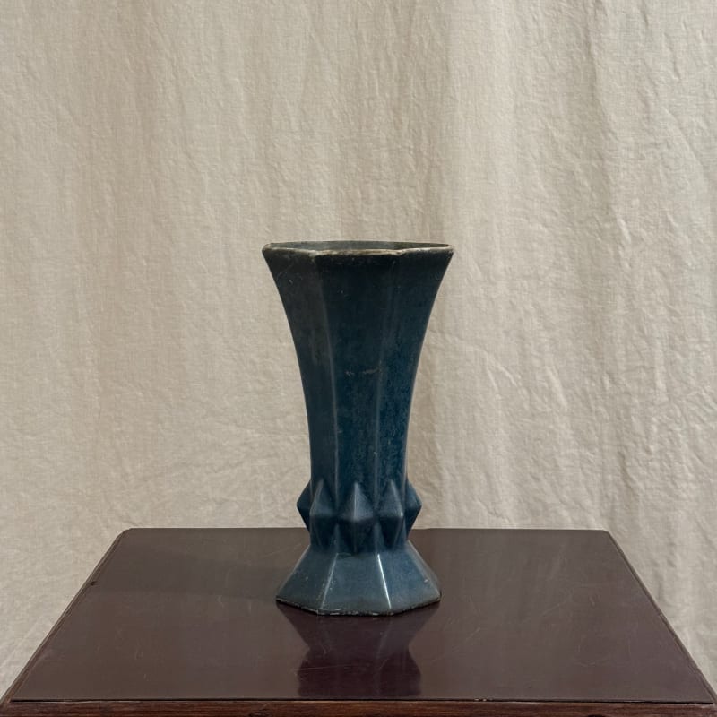 Art Deco 琺瑯鑄鐵花瓶