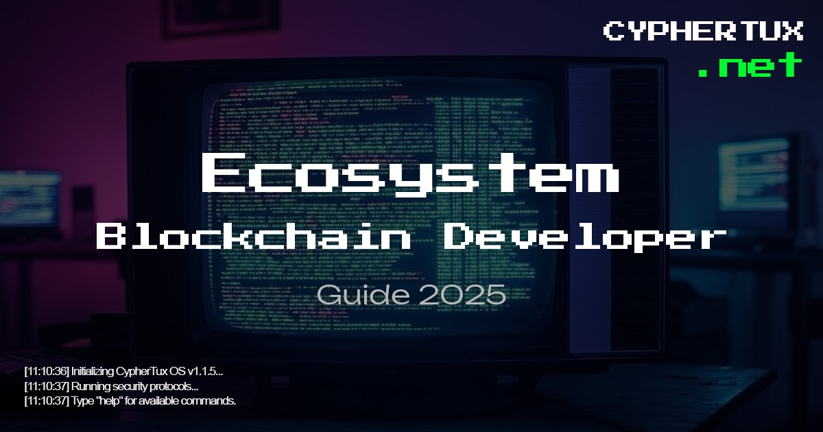 Le métier de développeur blockchain (Guide 2025)