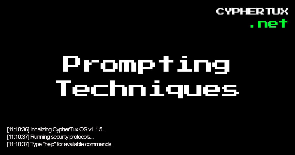 Maîtriser l’art du Prompting : Technique pour Améliorer vos résultats