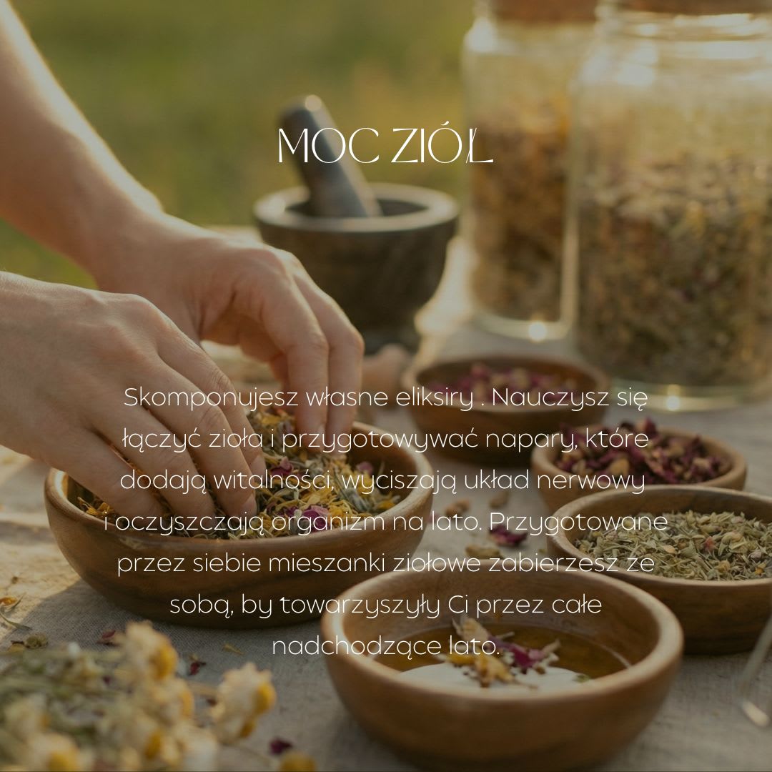 MOC LATA - Alchemia ciała | Joga i naturalna pielęgnacja | 19-21. czerwiec 2026r. Beskid Wyspowy, Siedlisko Bliżej Nieba