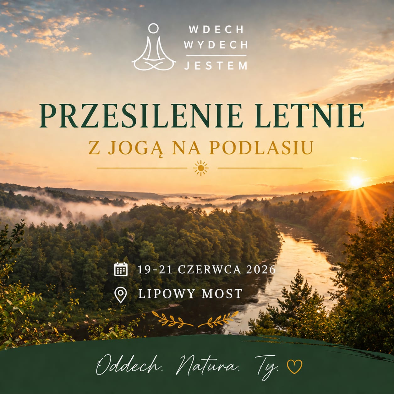 Przesilenie letnie z jogą kundalini na Podlasiu