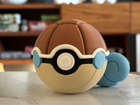 Squirtle Pokebola Coleccionable - #0007