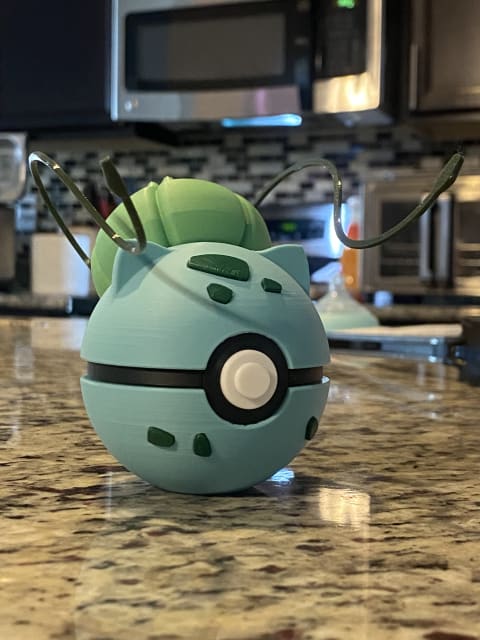 Bulbasaur Pokebola Coleccionable - #0001