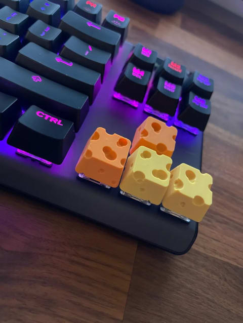 KeyCap de Queso