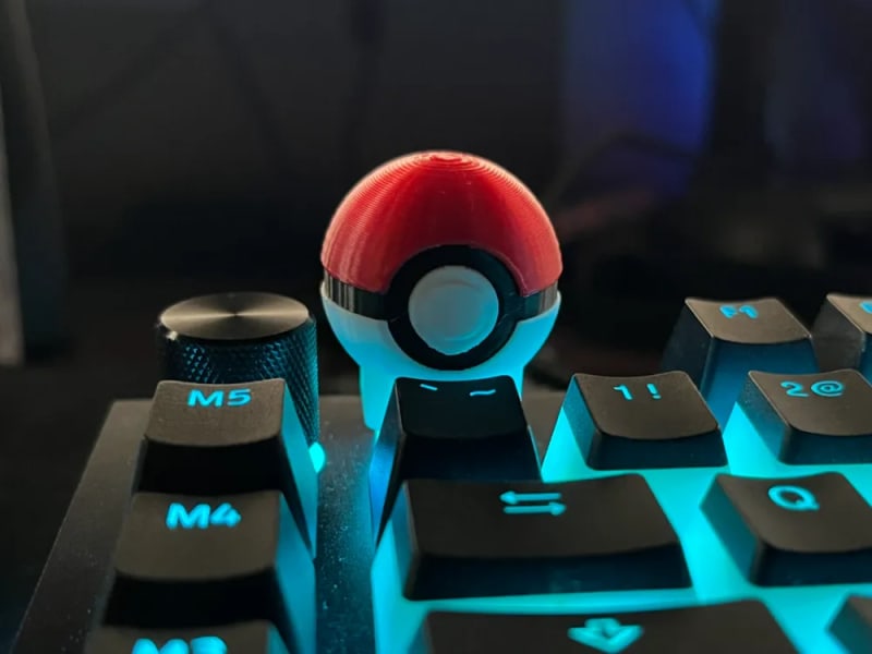 Keycap Pokeball