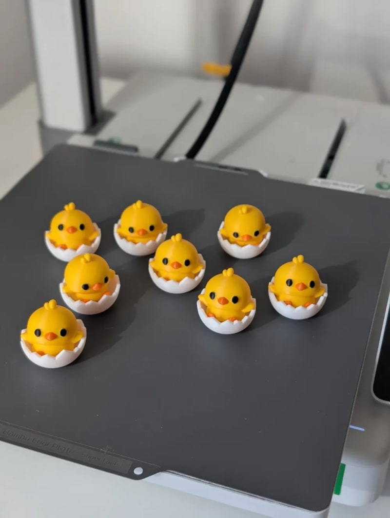 Mini Pollito Eclosionando