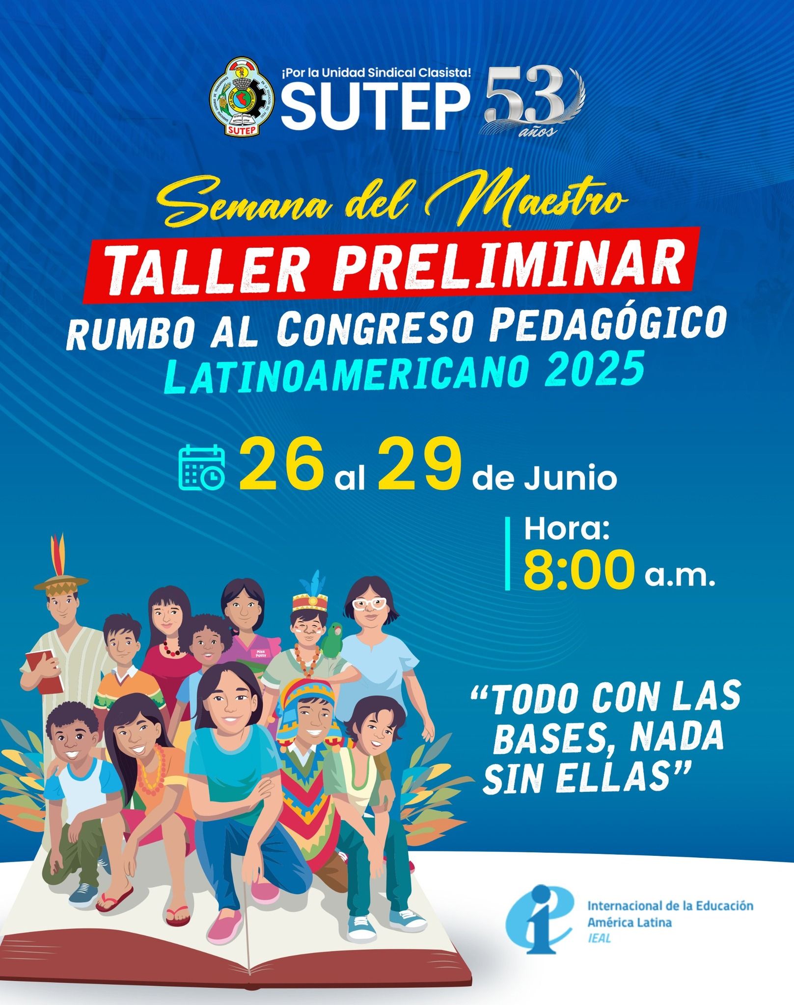 SUTEP INICIA CAMINO HACIA EL CONGRESO PEDAGÓGICO LATINOAMERICANO CON PROPUESTAS PARA TRANSFORMAR LA EDUCACIÓN