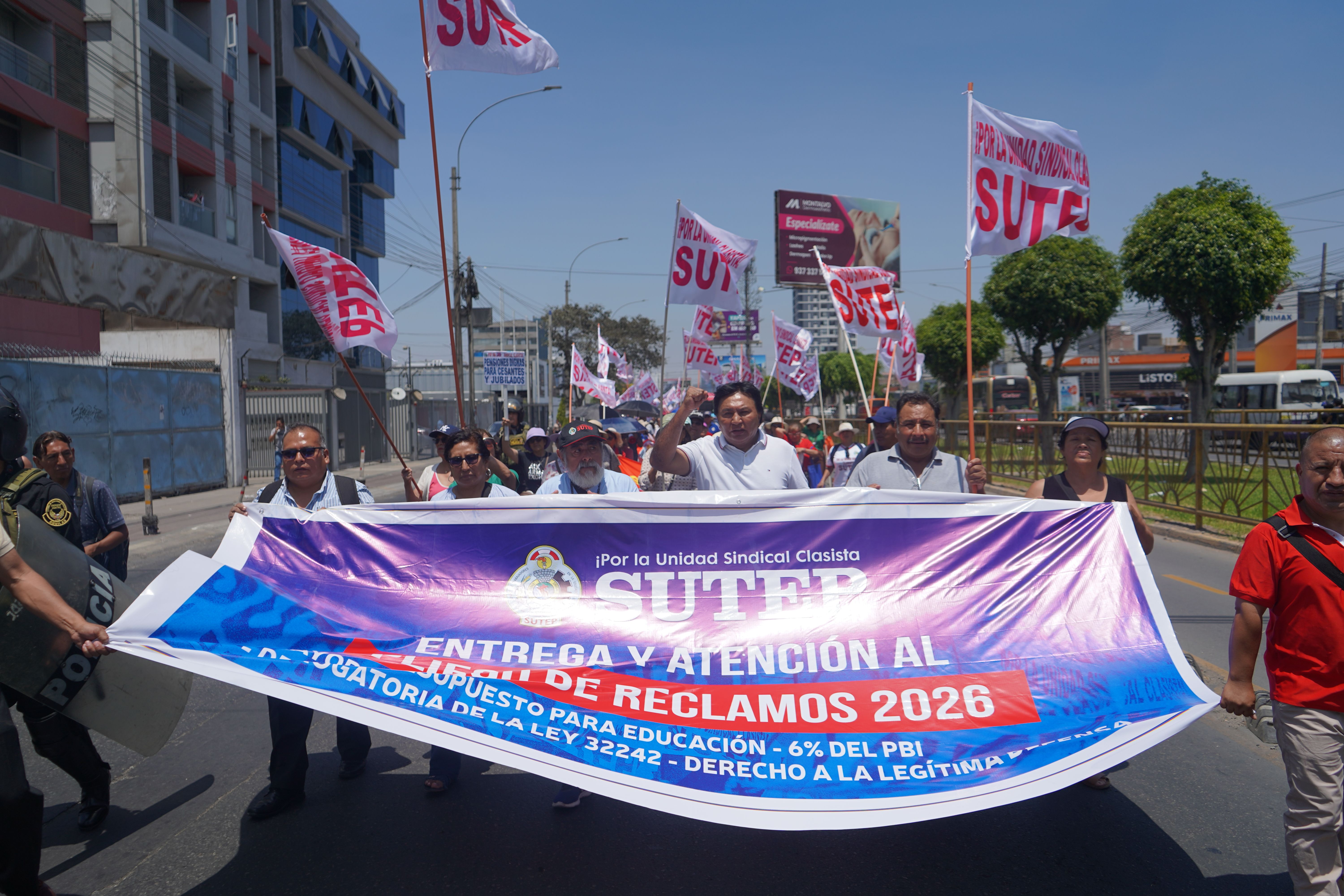 30 de Enero Movilización Nacional al Minedu