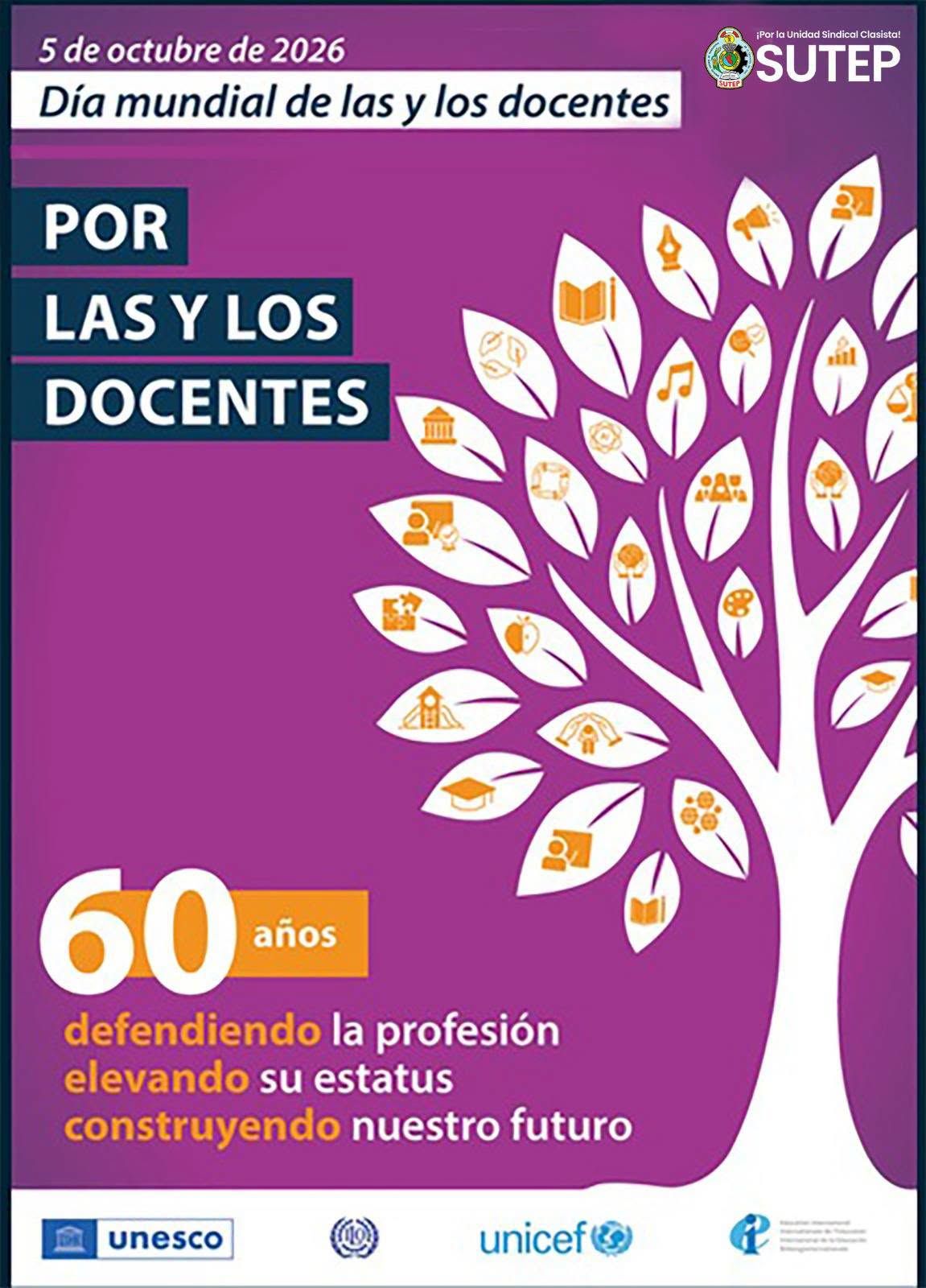 5 DE OCTUBRE: DÍA MUNDIAL DEL DOCENTE PROTEGER LA PROFESIÓN, OBJETIVO INCUMPLIDO. PARO NACIONAL 29 DE OCTUBRE