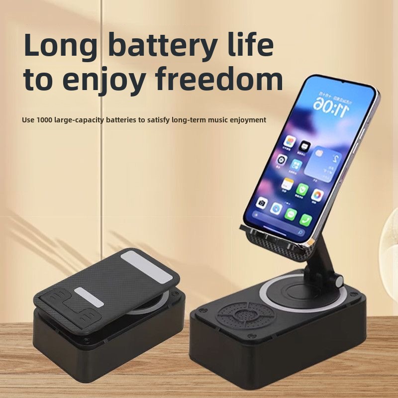 5-in-1 Phone & Tablet Stand With Power Bank, Speaker & Bluetooth detail