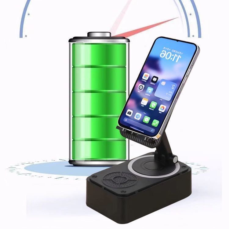 5-in-1 Phone & Tablet Stand With Power Bank, Speaker & Bluetooth detail