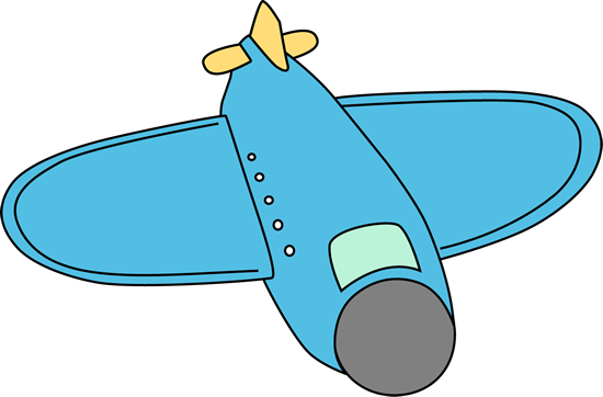 Big Blue Airplane - Airplane My Cute Graphics - Free Transparent PNG Clipart Images Download. - Transparent PNG Free Download
