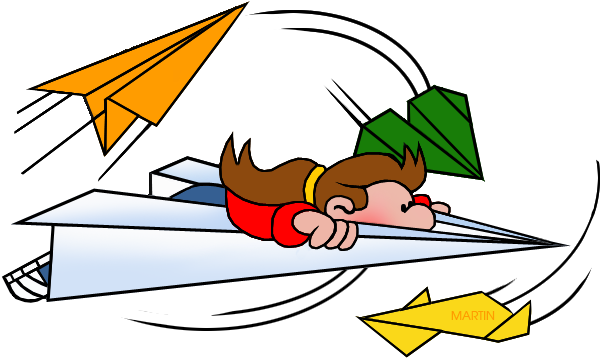 Clipart Of Paper Airplanes Science Clip Art By Phillip - Clip Art Paper Airplane - Free Transparent PNG Clipart Images Download. - Transparent PNG Free Download