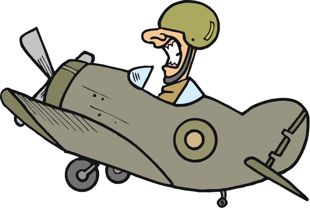 Find More Transportation Clip Art - Cartoon Army Airplanes - Free Transparent PNG Clipart Images Download. - Transparent PNG Free Download