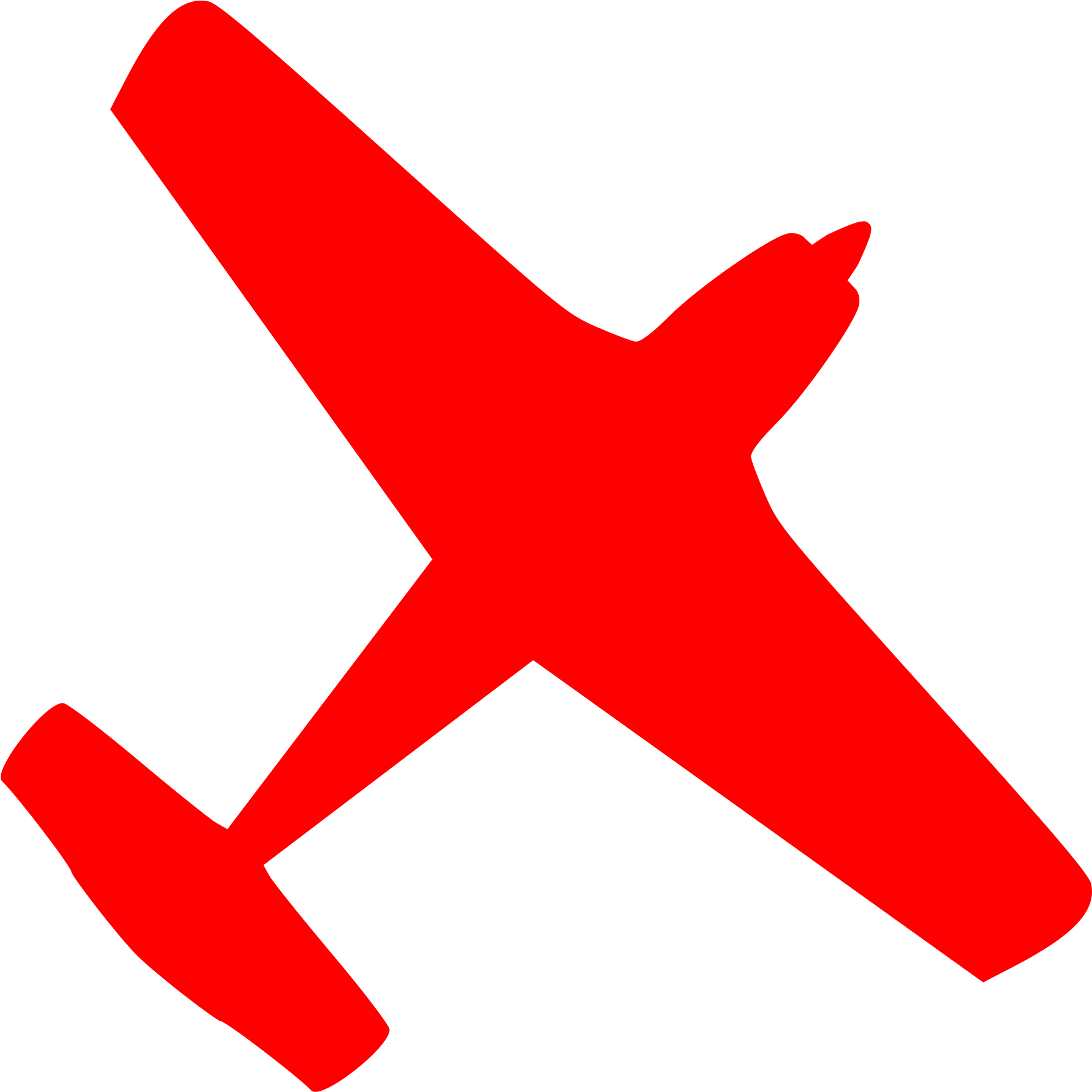 Plane Png Clipart - Airplane Red Png - Free Transparent PNG Clipart Images Download. - Transparent PNG Free Download