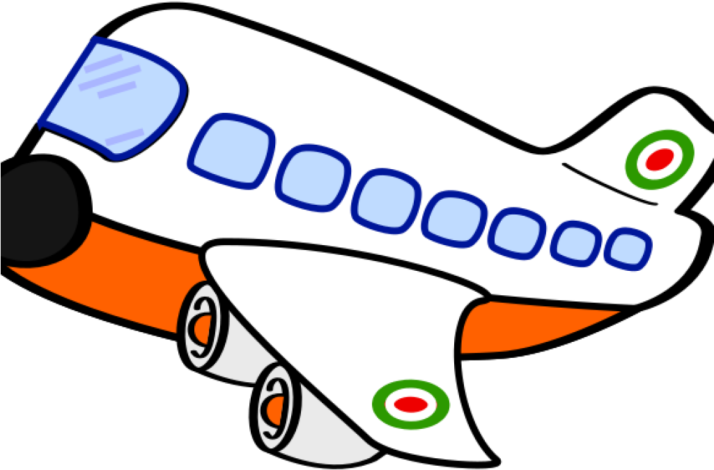 Airplane Clipart Airplane Free Cartoon Plane Clip Art - Cartoon Airplane Png - Free Transparent PNG Clipart Images Download. - Transparent PNG Free Download