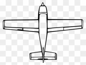 Public Domain Clip Art Image Top Down Airplane View - Airplane Birds Eye View - Free Transparent PNG Clipart Images Download. - Airplane Transparent PNG Free Download