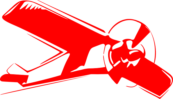 Helicopter, Chopper, Aircraft, Rotor - Clip Art Red Airplane - Free Transparent PNG Clipart Images Download. - Transparent PNG Free Download