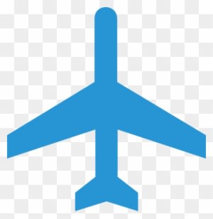 Airplane Clipart Blue - Free Transparent PNG Clipart Images Download. - Airplane Transparent PNG Free Download