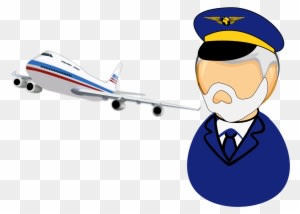 Clipart - Airplane Pilot Pilots Clip Art - Free Transparent PNG Clipart Images Download. - Airplane Transparent PNG Free Download