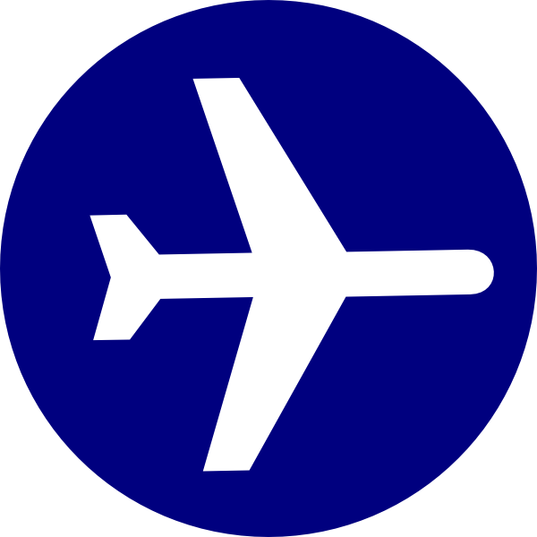 Plane Clip Art At Clker - Airplane - Free Transparent PNG Clipart Images Download. - Transparent PNG Free Download