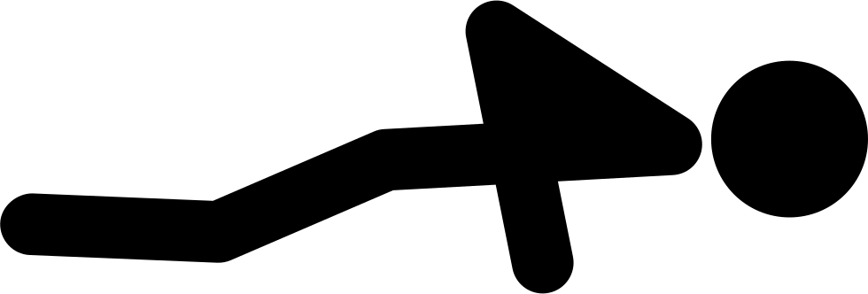 Stick Man Variant Doing Push Ups From The Ground Comments - Airplane - Free Transparent PNG Clipart Images Download. - Transparent PNG Free Download