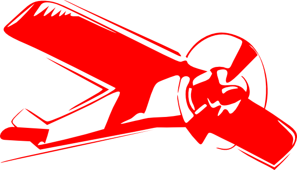 Clip Art Red Airplane - Free Transparent PNG Clipart Images Download. - Transparent PNG Free Download