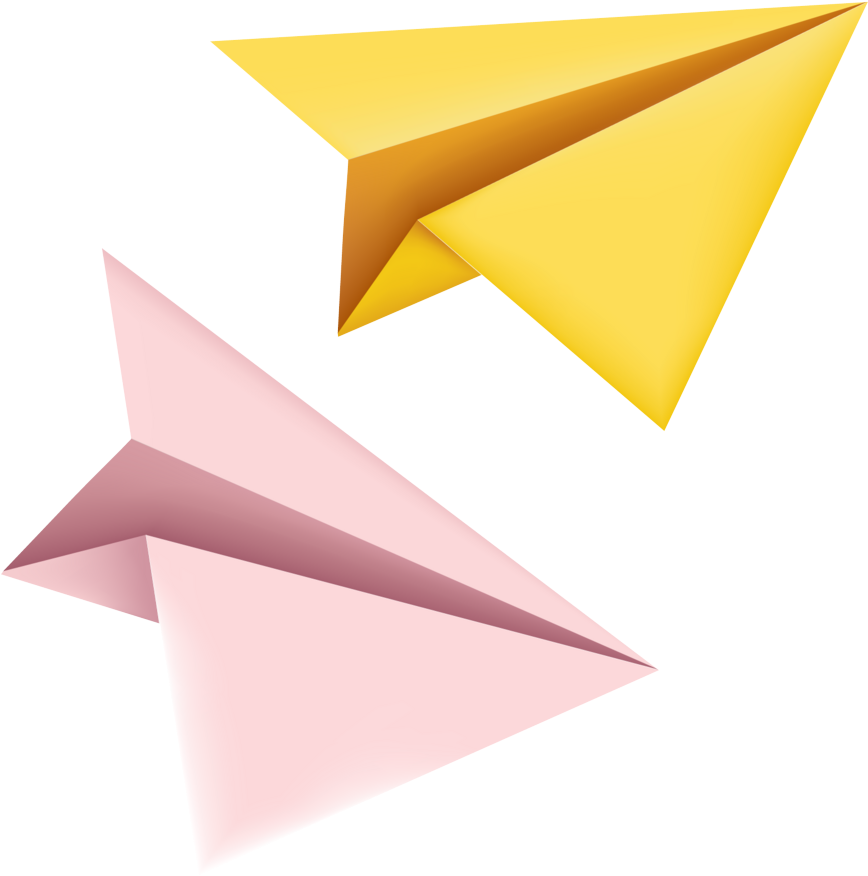 Free Png Yellow Paper Plane Png Images Transparent - Origami Airplane Png - Free Transparent PNG Clipart Images Download. - Transparent PNG Free Download