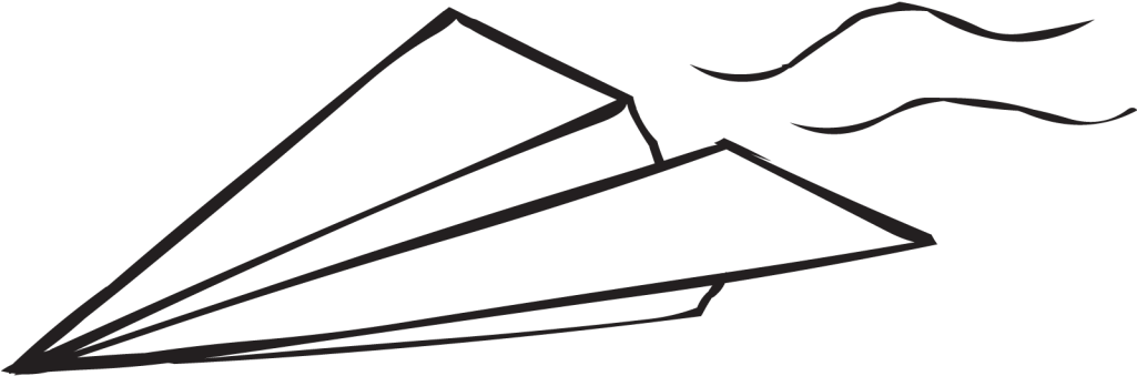 White Paper Plane Png Image - Airplane - Free Transparent PNG Clipart Images Download. - Transparent PNG Free Download