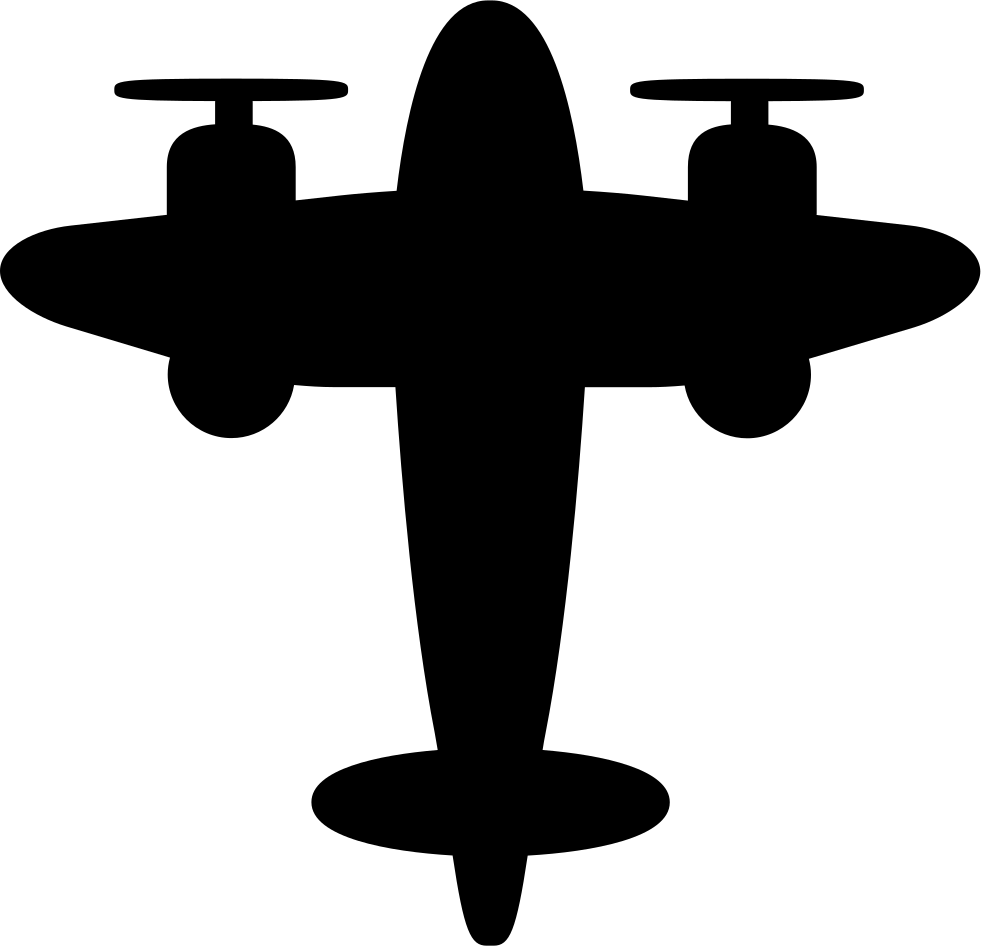 Old Plane With Two Helix Comments - Airplane - Free Transparent PNG Clipart Images Download. - Transparent PNG Free Download