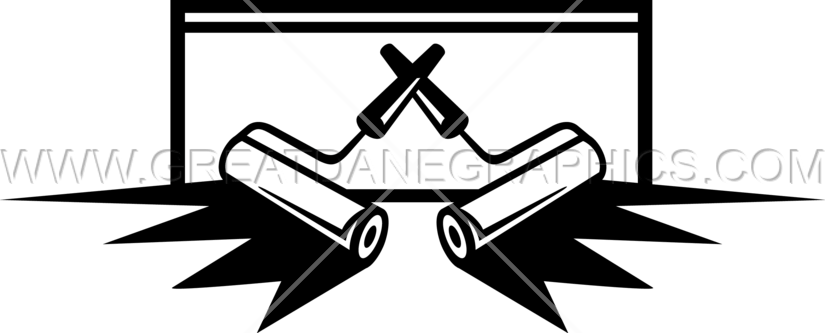 Painters Rollers On Wall - Airplane - Free Transparent PNG Clipart Images Download. - Transparent PNG Free Download