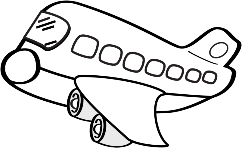 Edgy Baseball Field Clipart 9 Panda - Airplane Black And White Clipart - Free Transparent PNG Clipart Images Download. - Transparent PNG Free Download