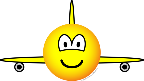 Smiley Airplane - Free Transparent PNG Clipart Images Download. - Transparent PNG Free Download