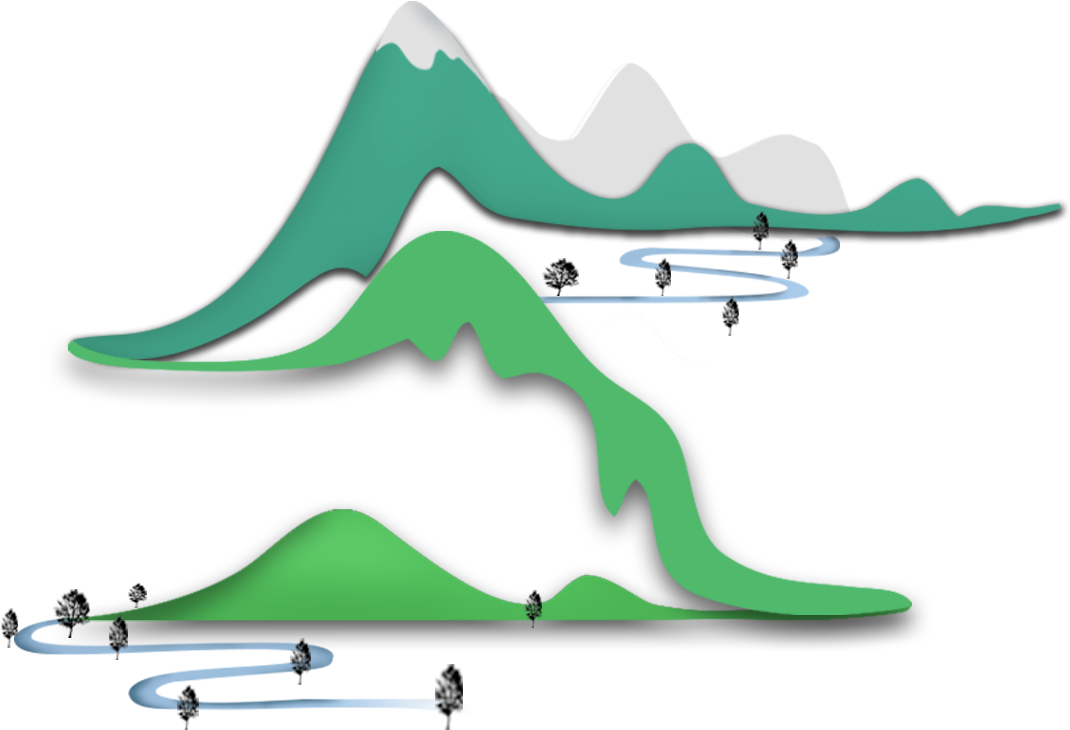 Mountain Peaks Origami Effect Hills Creeks Heavy Stacks - Airplane - Free Transparent PNG Clipart Images Download. - Transparent PNG Free Download