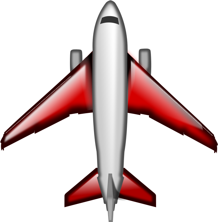 Clip Art Airplane Sounds Free Clipart Images - Cartoon Plane Top View - Free Transparent PNG Clipart Images Download. - Transparent PNG Free Download