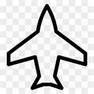 Plane Outline Free Download Clip Art On Airplane Shape - Jet Plane Outline - Free Transparent PNG Clipart Images Download. - Airplane Transparent PNG Free Download